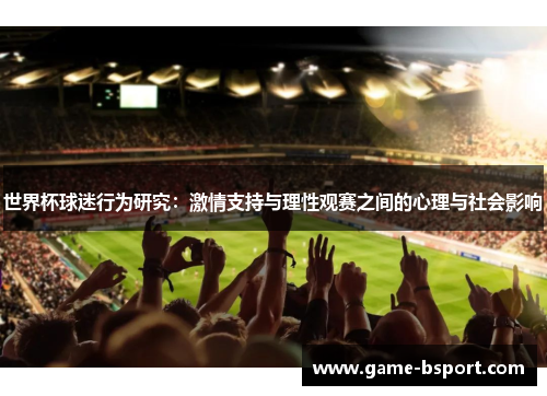 世界杯球迷行为研究：激情支持与理性观赛之间的心理与社会影响