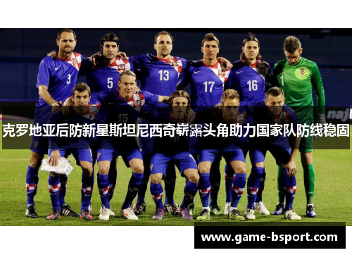 克罗地亚后防新星斯坦尼西奇崭露头角助力国家队防线稳固