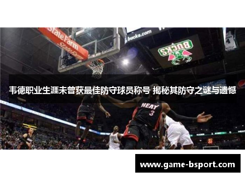 韦德职业生涯未曾获最佳防守球员称号 揭秘其防守之谜与遗憾
